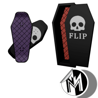 Coffin KickFlip - Layer by Layer Designs