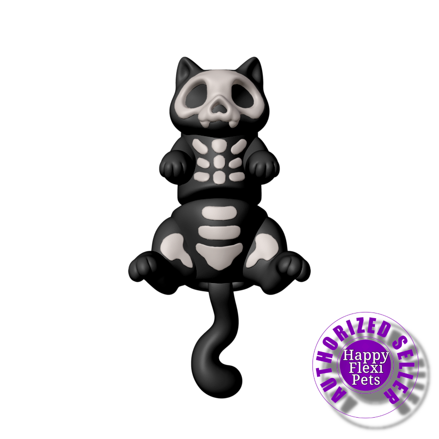 Skeleton Cat - Layer by Layer Designs