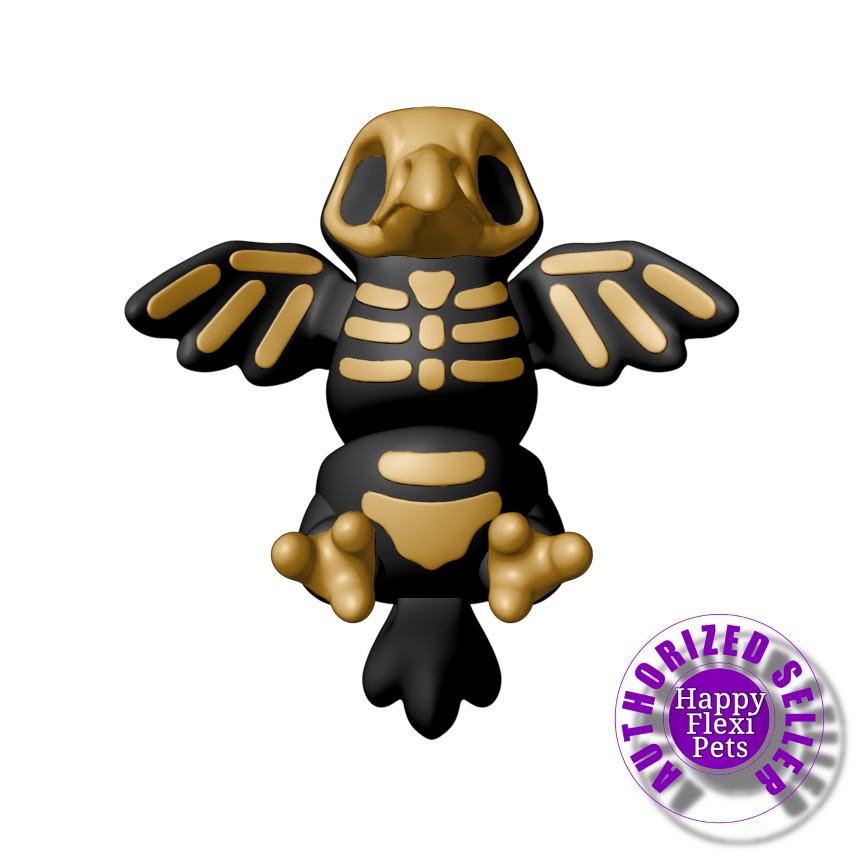 Skeleton Crow - Layer by Layer Designs